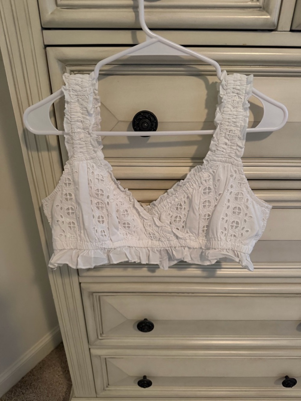 American Eagle Eyelet Bra Top